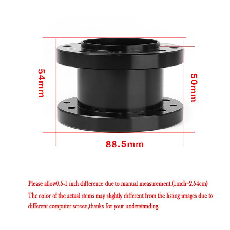 5cm Höhe Aluminium Lenkrad lenkung-rad Hub Adapter Spacer Kit für Auto