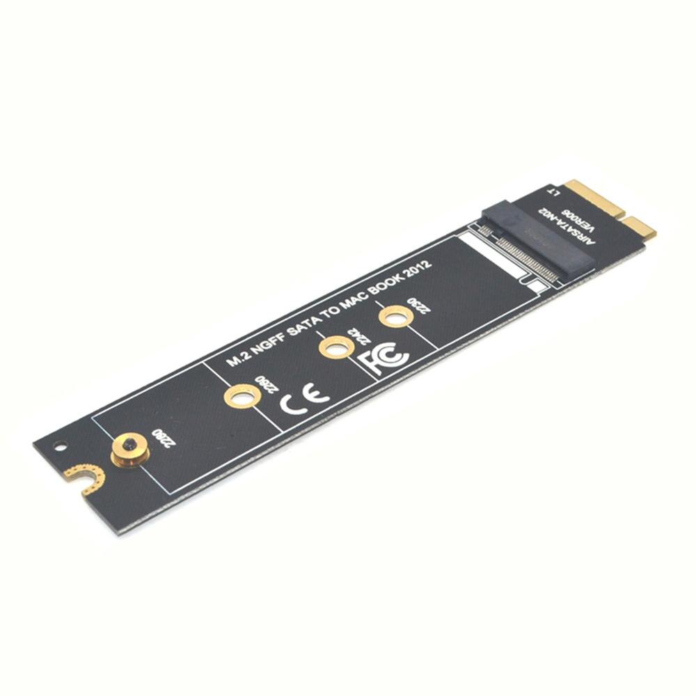 XT-XINTE M2 Ssd Adapter Connector M.2 Sata Ssd Converter Adapter Riser Card Voor Macbook Air A1465 A1466