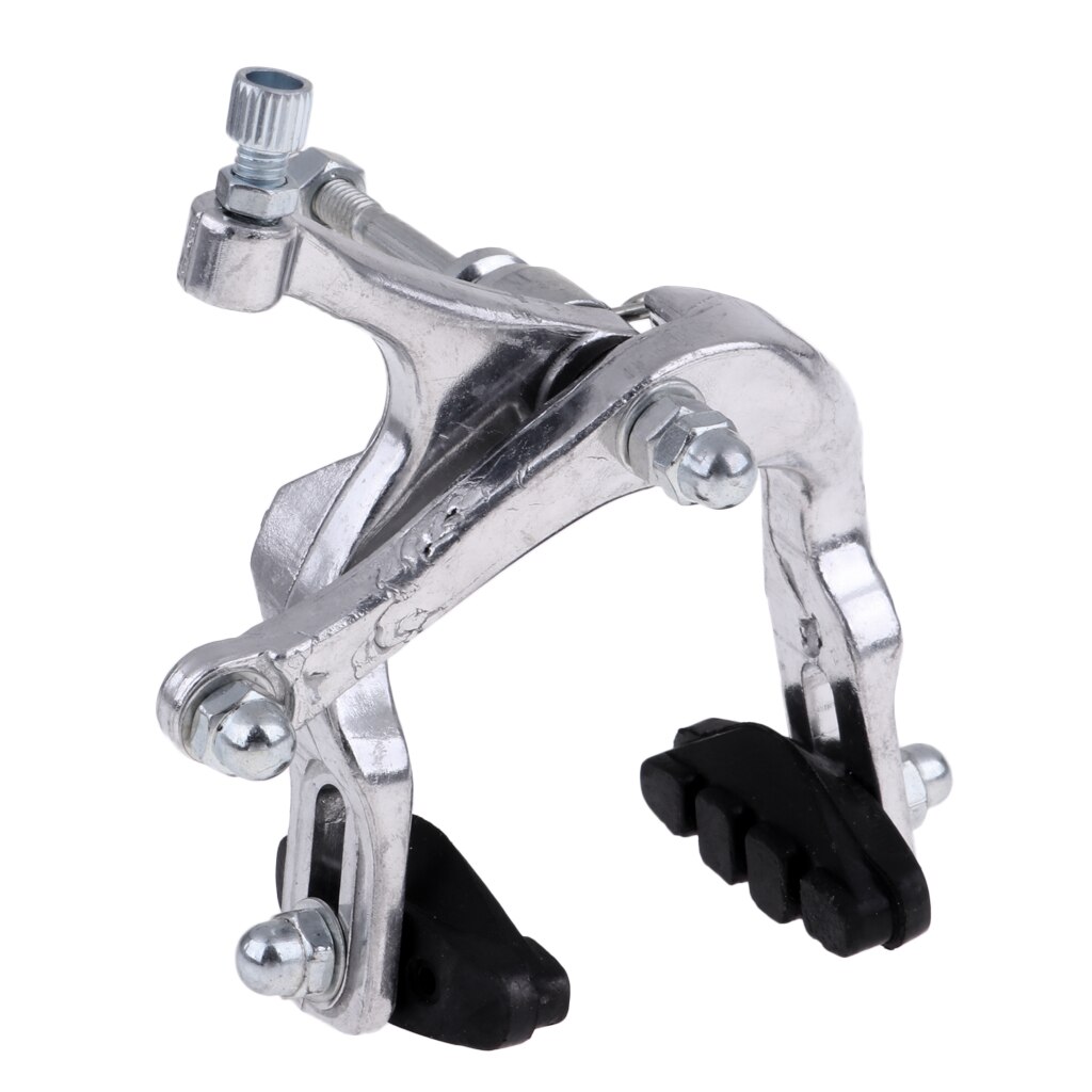Pinza de freno de bicicleta ligera, de Carretera Ciclismo, pivote doble, freno de tracción lateral, 47mm-57mm, juego de repuesto para bicicleta