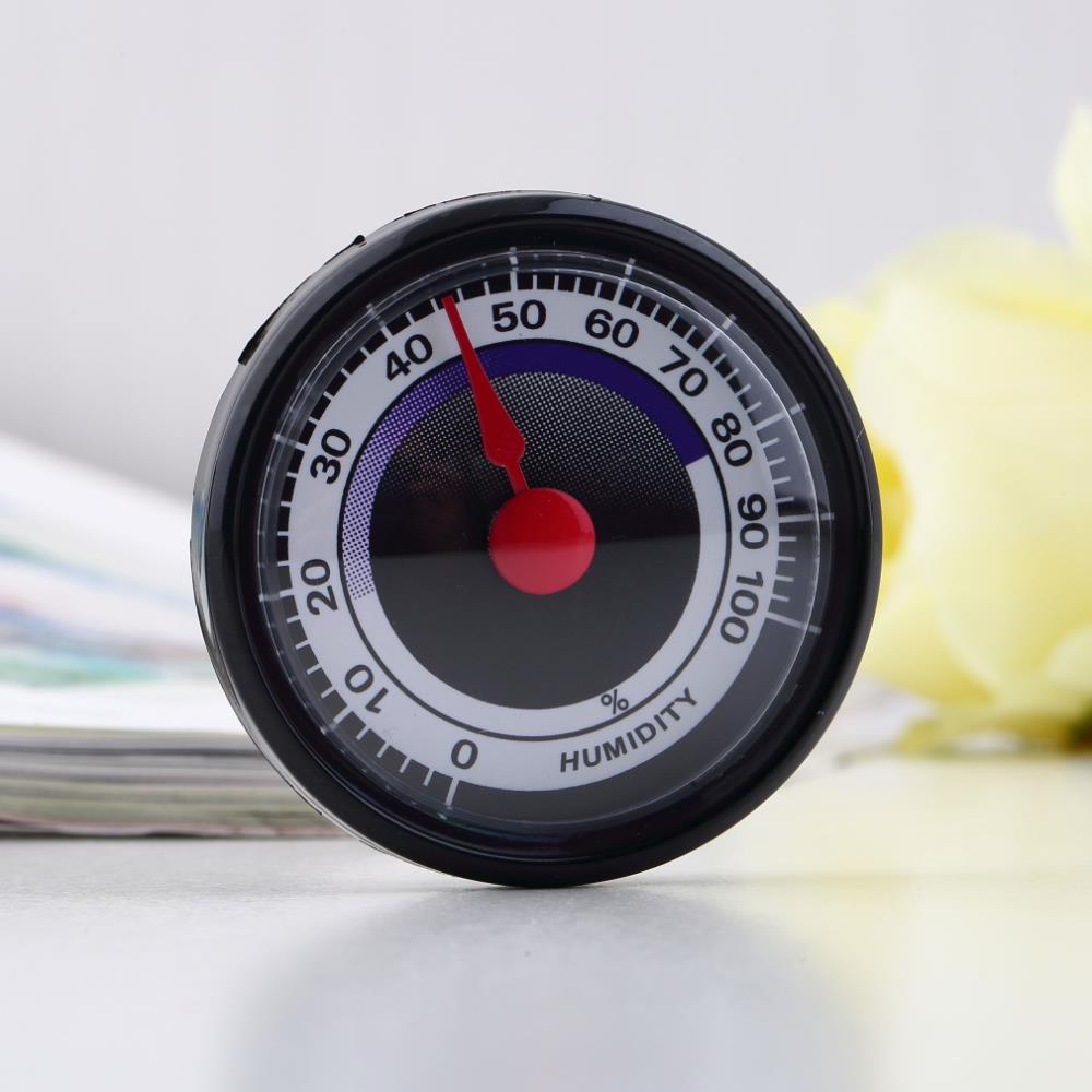 Higrómetro de humedad para interiores y exteriores, higrómetro de humedad portátil, higrómetro analógico duradero, precisión sin potencia, disponible