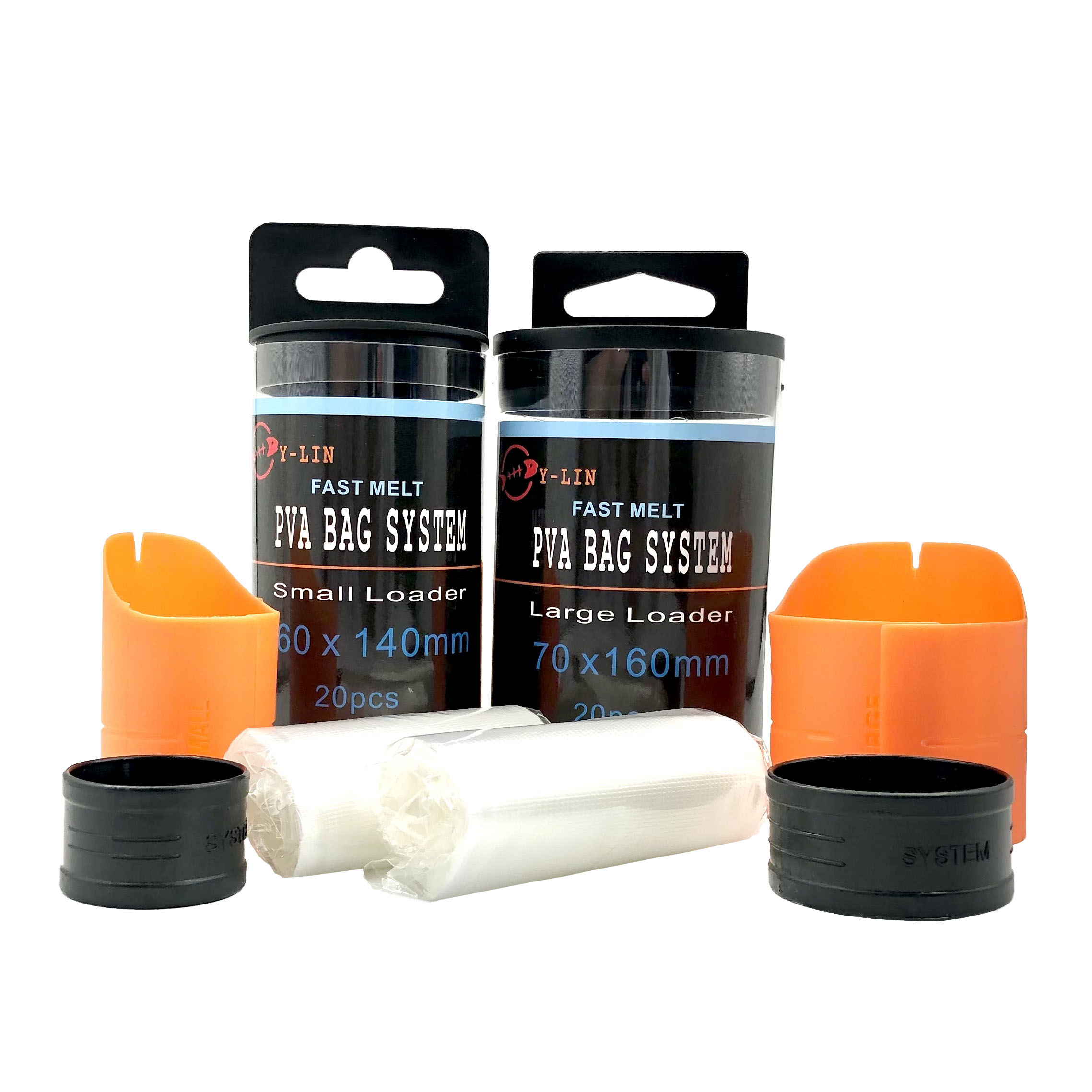 Accessori per la pesca alla carpa Sistema di caricamento delle borse in PVA Strumento di esca per borse solide Maglia a fusione rapida