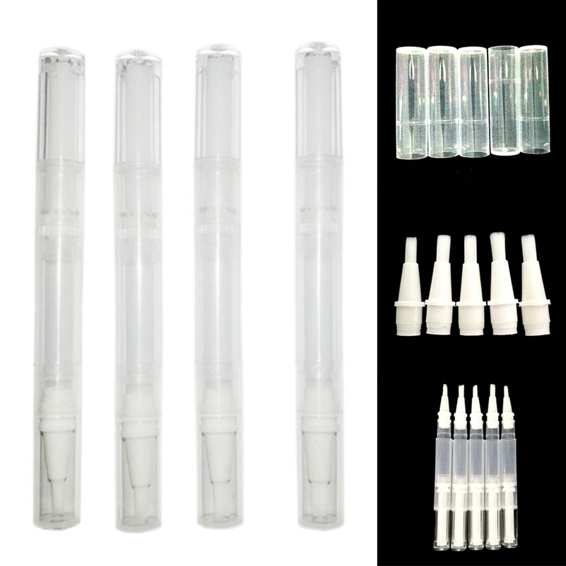 1 Pc 3 ml Lege Twist Pen met Borstel Hervulbare Fles Cosmetische Container Nagellak Buis voor Balm Nail Art verf Mascara Oliën
