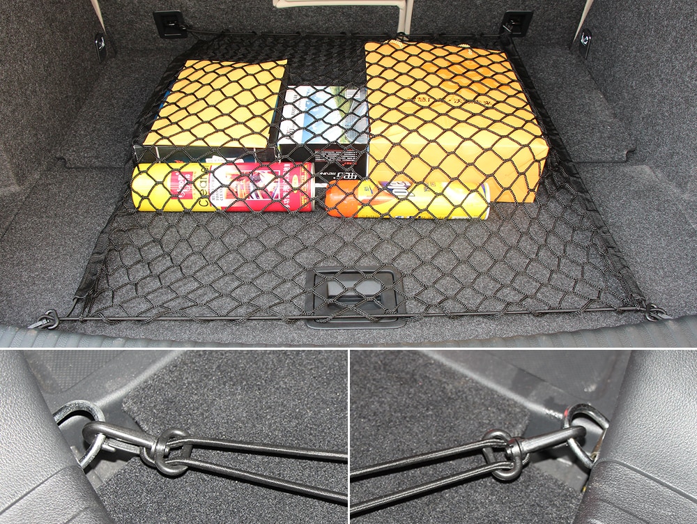 Kofferbak Mesh Netto Cargo Organizer Accessoires Voor Peugeot 206 207 208 301 307 308 406 407 408 508 voor Citroen C2 C3 C5 C4
