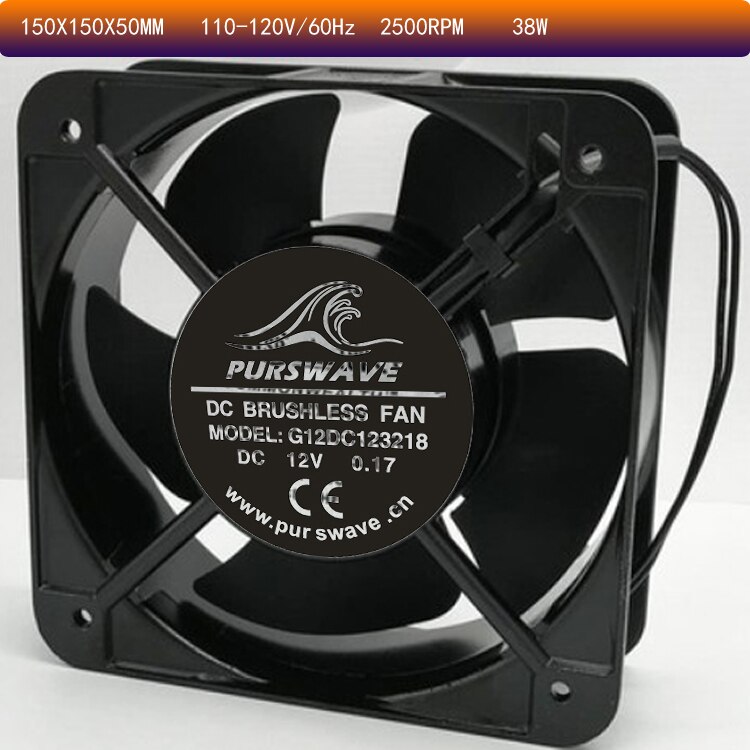 PURSWAVE CP4x6x240 Mini condenser Radiator with 2pcs 12V24V220V 120*120*25mm fan Fin space copper tube heat exchanger