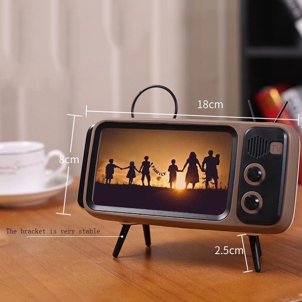 tragbar retro TV Handy, Mobiltelefon Telefon Halter Stand Schreibtisch faul Halterung Monitor Halter Pro Handy, Mobiltelefon Telefon