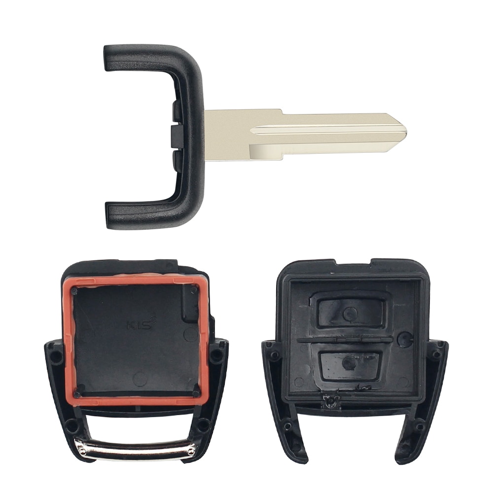 KEYYOU 2 Tasten Für Vauxhall Opel Omega Vectra Frontera Astra Zafira Auto Schlüssel leer fallen Ersatz fob Fernbedienung Auto Schlüssel Hülse