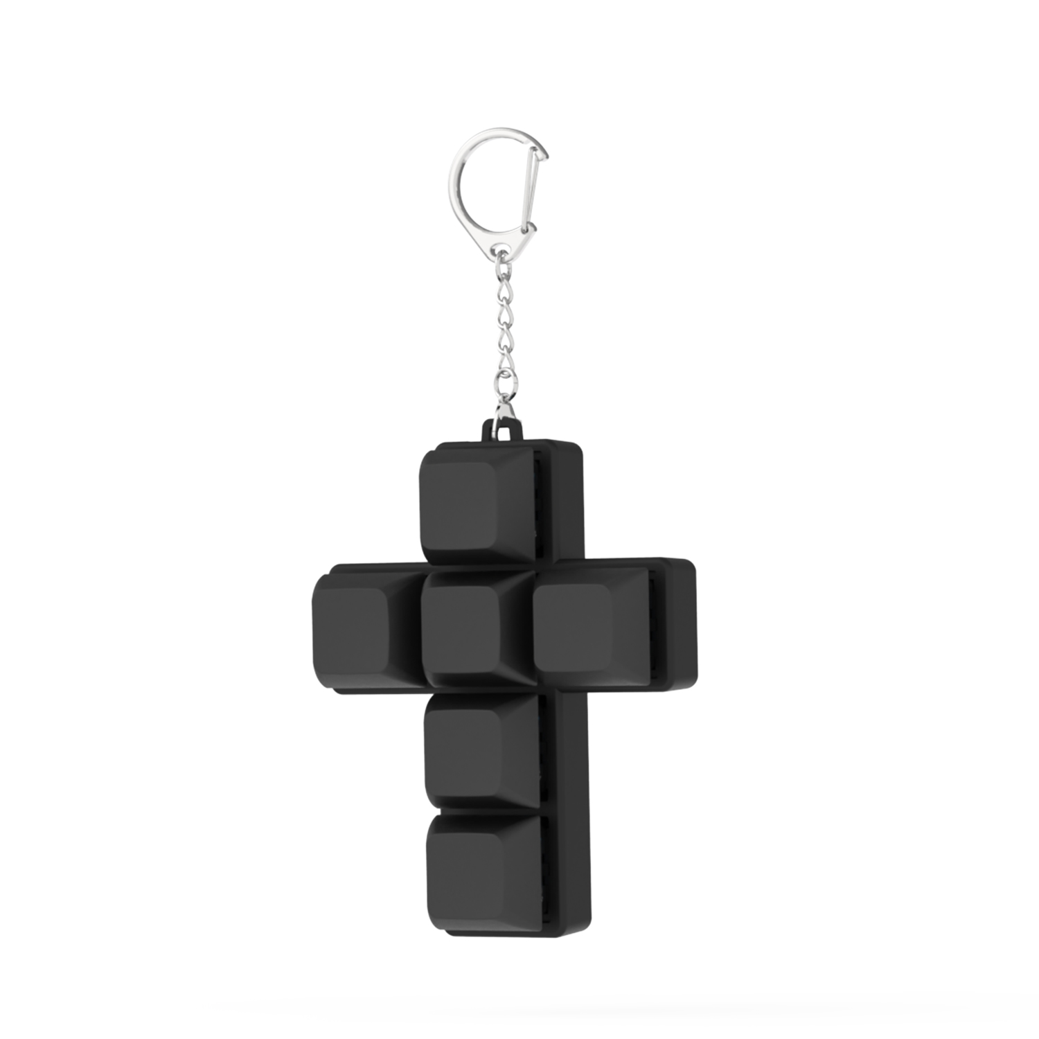 Clavier clé jouet fête soulagement du Stress bricolage Fidget bouton Keycap Fidget porte-clés clavier porte-clés jouets doigt clavier casquettes jouet