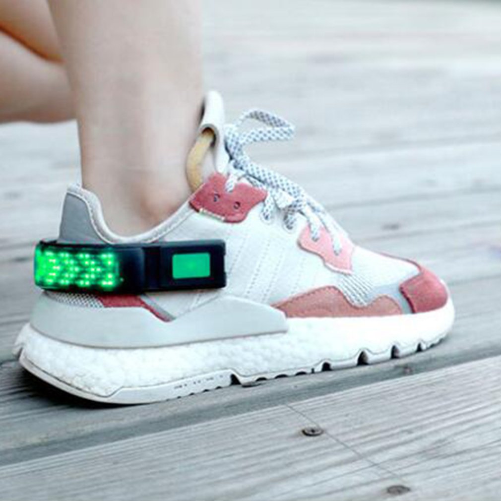 LED Luminous Shoe Clip Light Outdoor Running cycling Bicycle RGB Novelty Lighting Safety Night Warn lamp Glowing Usb Charging: 3