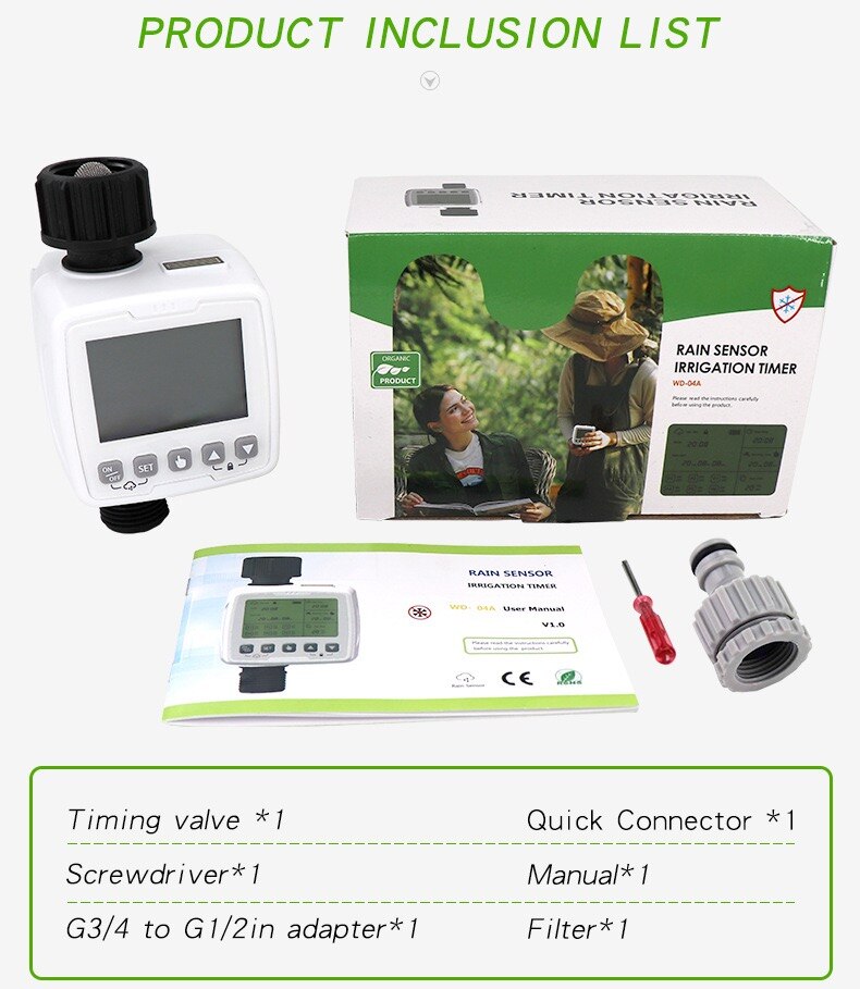 Outdoor Intelligent Automatic Irrigation Timer Gar... – Vicedeal