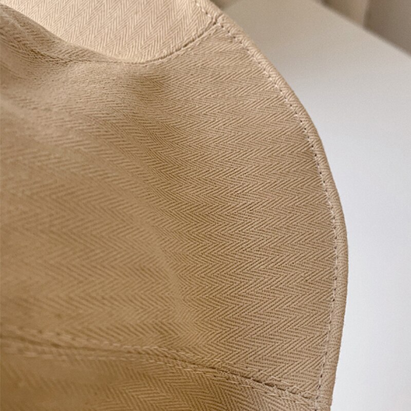 Barn pojkar tjejer sommar sol hattar enfärgade bomull baby hattar strand hatt hink hattar