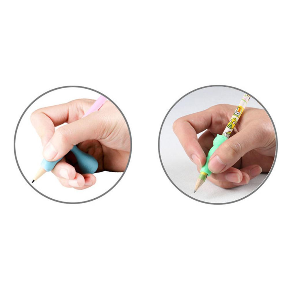 13 Stuks/set Siliconen Baby Leren Schrijven Tool Schrijven Pen Schrijven Correctie Apparaat Kinderen Briefpapier