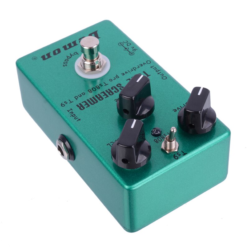 Demon – pédale de guitare électrique 2 en 1, Tube Screamer Overdrive Pro, rétro, effet de guitare, Overdrive et True Buypass, TS808