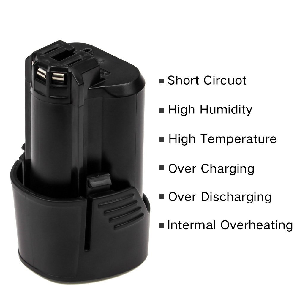 12V 3000mAh Li-ion Rechargeable Battery pack replace for BOSCH cordless Electric screwdriver BAT411 BAT412 BAT412A PS20-2 PS40-2