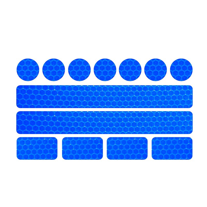 Reflecterende Sticker Voor Kinderwagens, Fiets Helmen En Meer: Blue