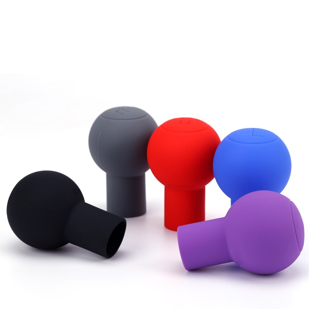 Bouton de changement de vitesse en Silicone rond de voiture couvercle manuel automatique levier antidérapant manette de vitesse boutons étui protecteur bosse bâton Jarket