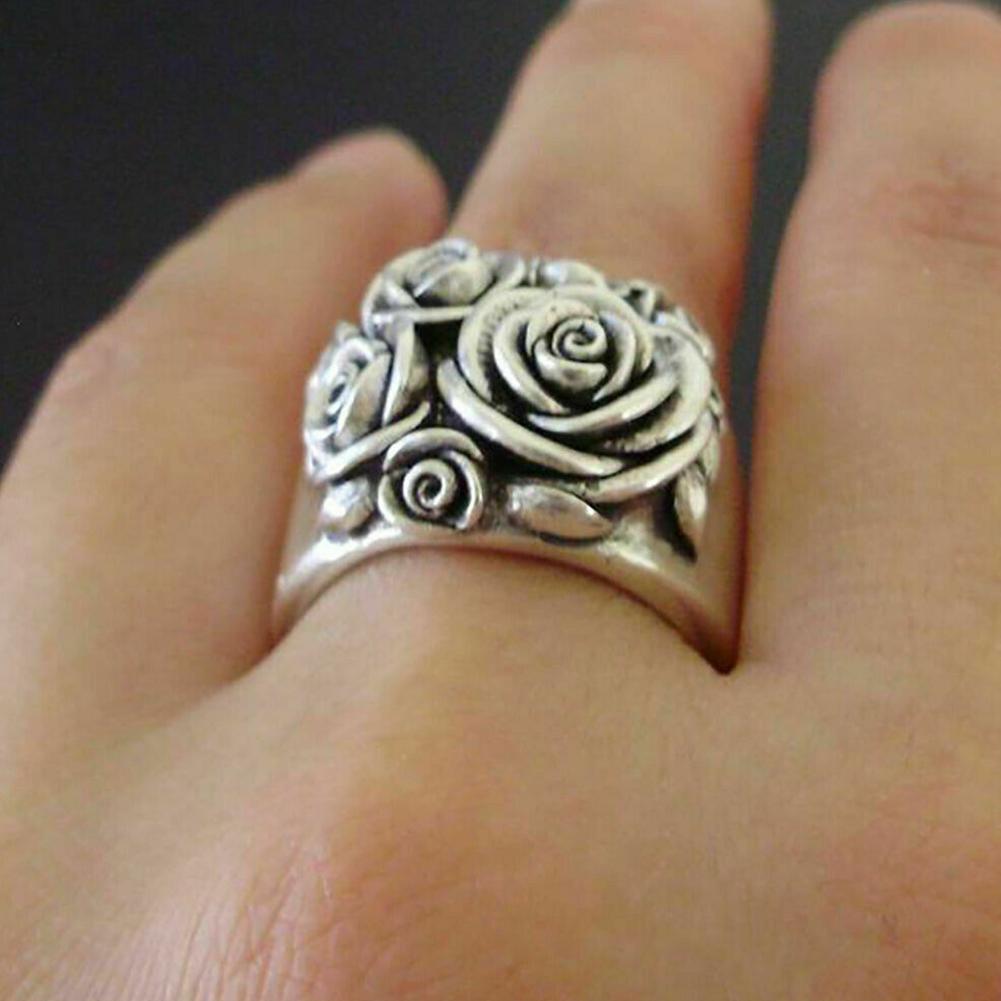 Trendy Sieraden Top Speciale Rose Bloemen Voor Vrouwen Lady Vintage Retro Stijl