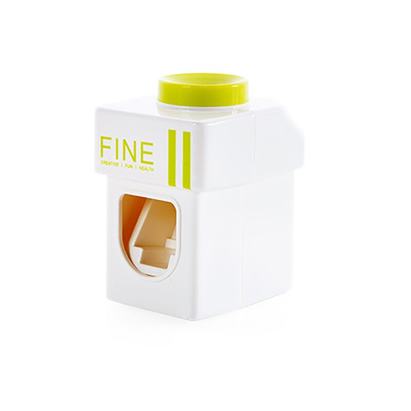 Dispensador automático de pasta de dientes para vagos, exprimidor de pasta dental de plástico, soporte para estante de pasta de dientes para accesorios de baño, 1 ud.