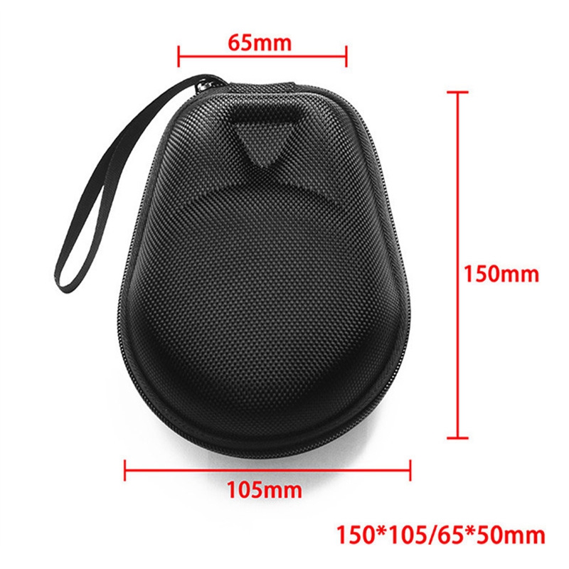 Travel Case Fits For JBL Clip 3 Portable Waterproof Wireless Bluetooth Speaker (Black)