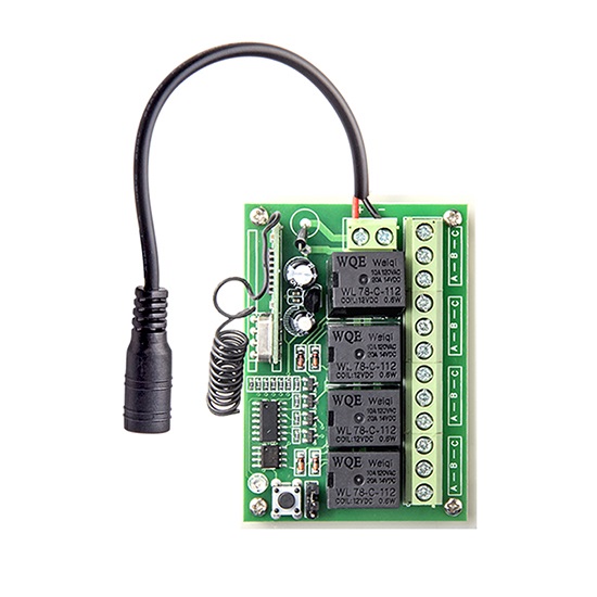 ALARMEST smart home 4CH relay output for control small home appliances for G90B wifi alarm house security systems: 12V relay x1