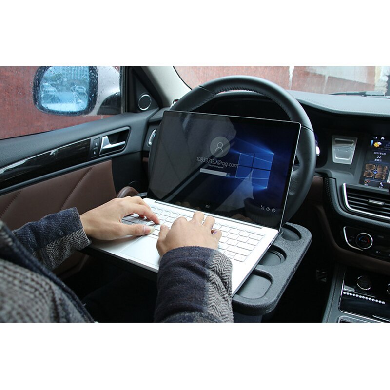 Multifunctional Car Tray Steering Wheel Table Car Desk for Eating Reading Working Laptop Fits Most Vehicles Fast