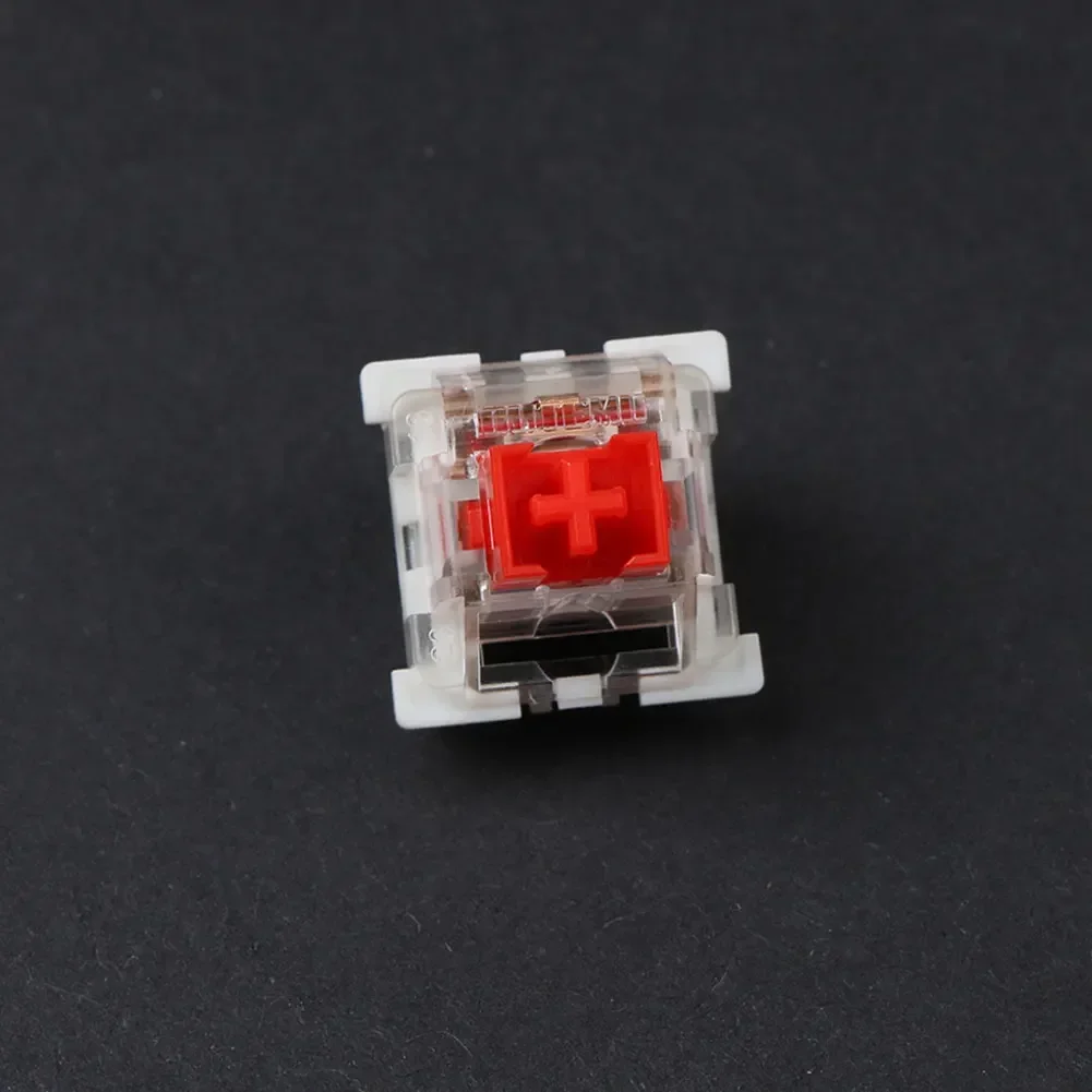 Outemu Stille/Clicky Schakelaars Mechanische Toetsenbordschakelaar 3pin Smeermiddel Rgb Gaming Mx Schakelaars Lineaire Tactiele Multicolor Transparant: Marineblauw