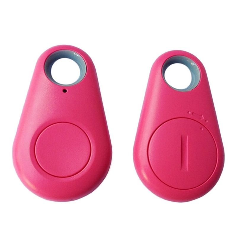 Mini GPS Smart Wireless Bluetooth 4.0 Anti Lost Tracking Alarm Finder Device Auto Car Pets Key Kids Motorcycle Tracker Track: Red
