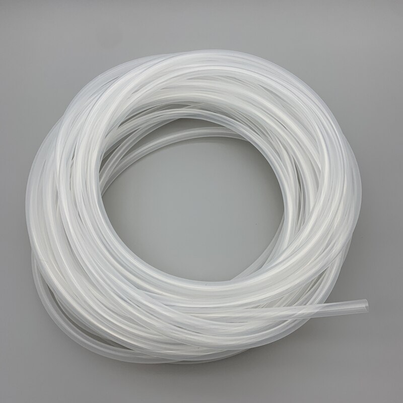 6x12 Silicone Tubing ID 6mm OD 12mm Food Grade Flexible Drink Tubing Pipe Temperature Resistance Nontoxic Transparent