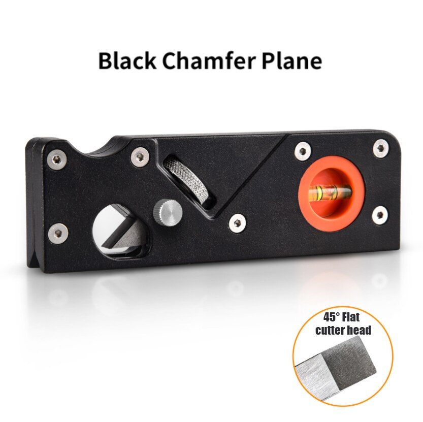 Multifunction Woodworking Edge Corner Plane 45 Degree Bevel Manual Planer Chamfering and Trimming Mini Hand Tool: Chamfer Plane-F