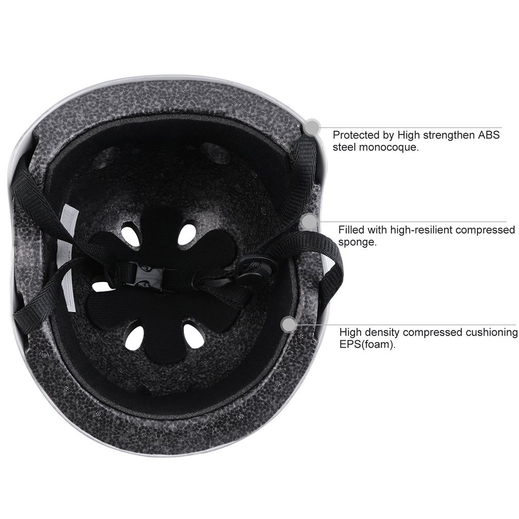Casco duradero de escalada compacto de monopatín Scooter casco OUTAD casco de protección multideportes bicicleta ciclismo casco