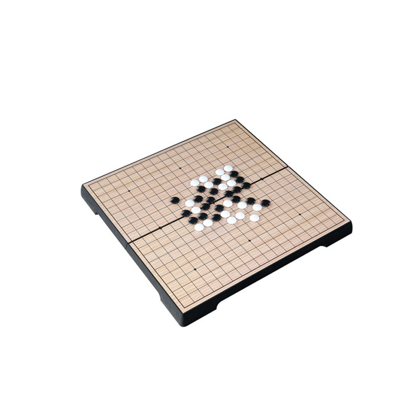 Chess Board Games Portable Folding Magnet Magnetic Disks Go 19 Lines WeiQi Children Go Game 361pcs/set