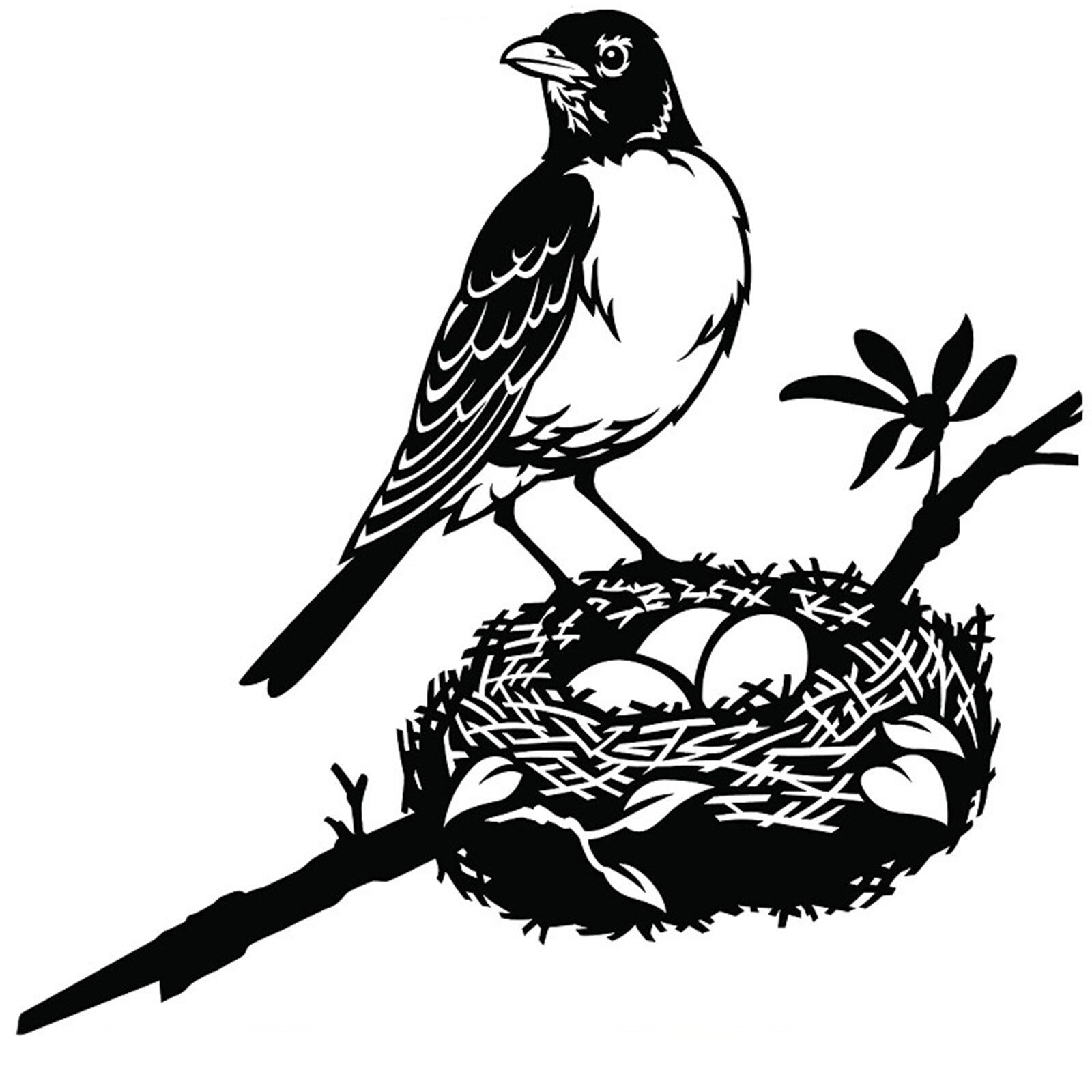 Garden Decoration Sign Art Simulation Eagle Santa Bird Outdoor Metal Garden Branch Home Decoration Garden Statues tuin decoratie