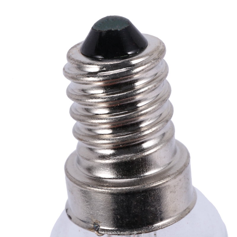 2X E14 High Temperature Bulb 500 Degrees 25W Halogen Bubble Oven Bulb E14 250V 25W Quartz Bulb