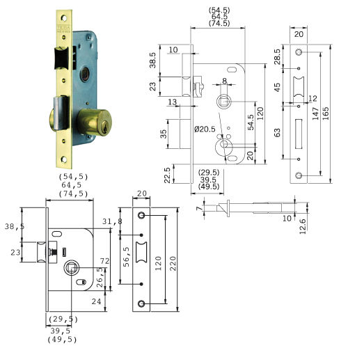 Tesa Lock 2005-hl/40