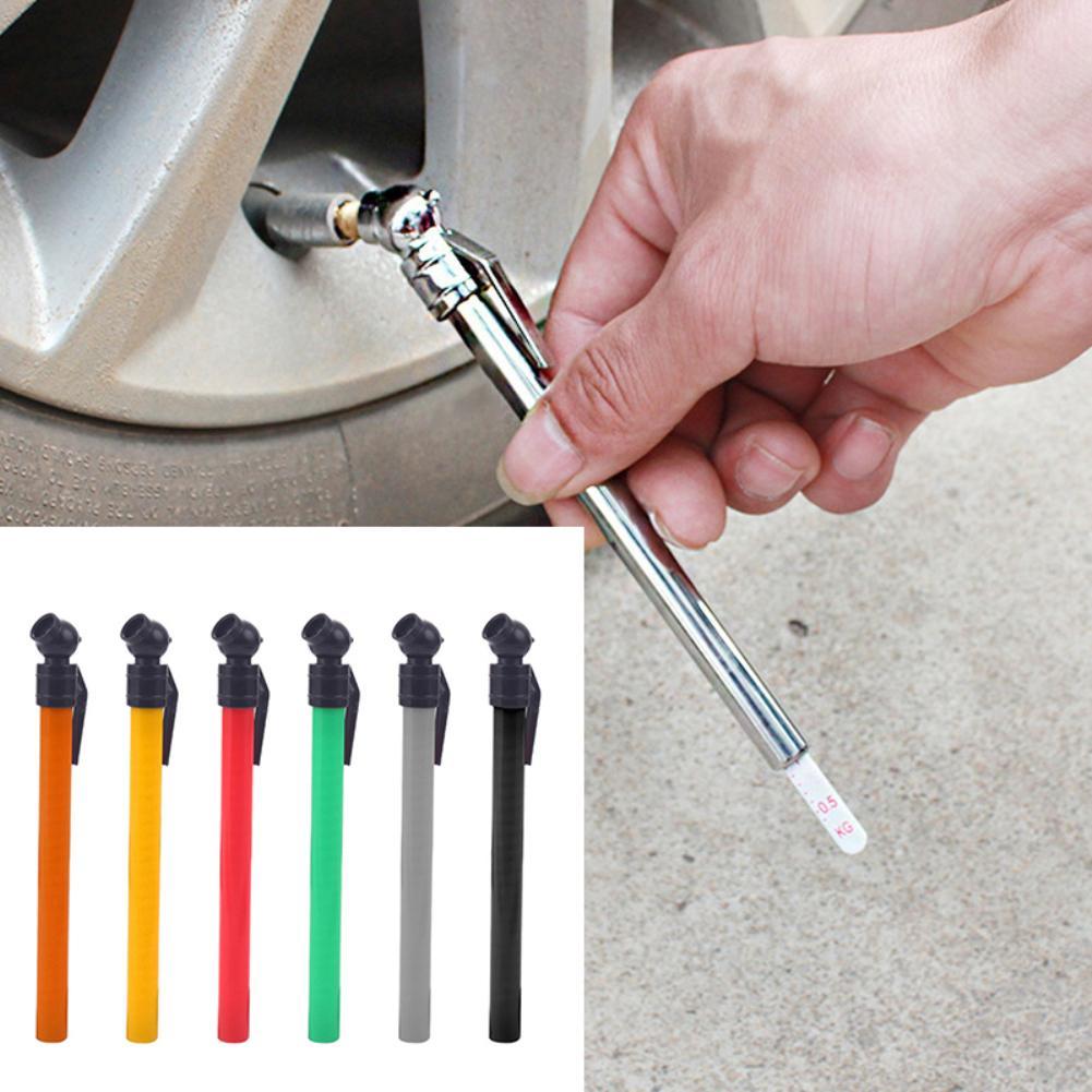 Draagbare Tire Presure Guage Pen Mini Duurzaam 5-50 Psi Manometer Pen Vorm Emergency Gebruik/Band luchtdruk Test Meter