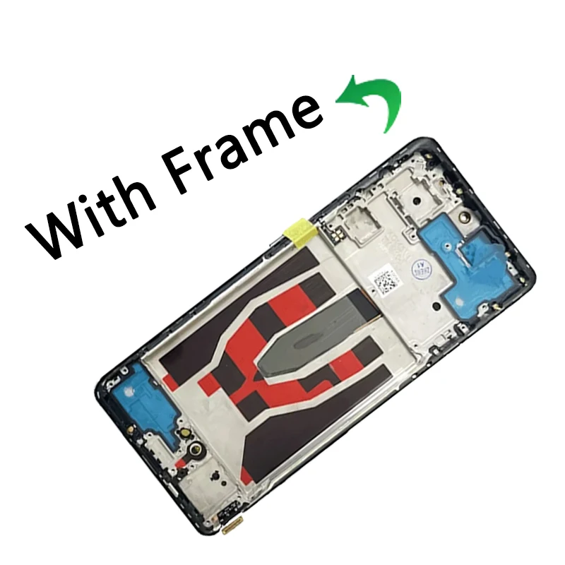 6.7“AMOLED For Oppo Reno10 5G LCD Touch Screen Digitizer For Oppo Reno 10 5G Display CPH2531 Screen With Frame