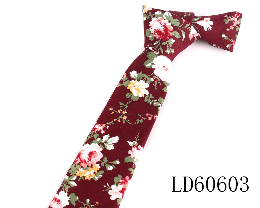 Print Skinny Neck Ties For Men Women Slim Cotton Tie For Boys Girls Suits Ties For Wedding Party Men's Necktie Gravatas: green