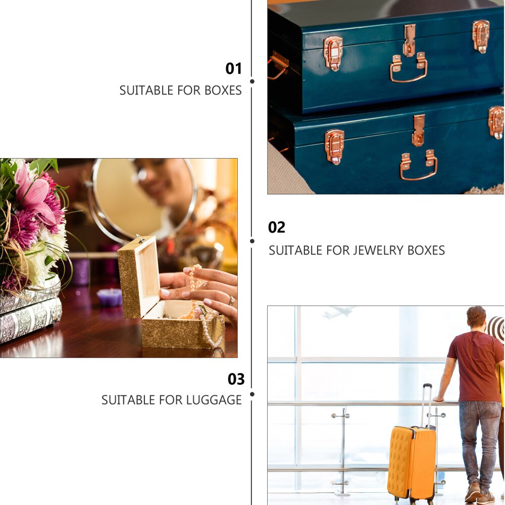 12pcs Mini Rustproof Versatile Padlock Heart Shaped Locks Diary Lock with Keys