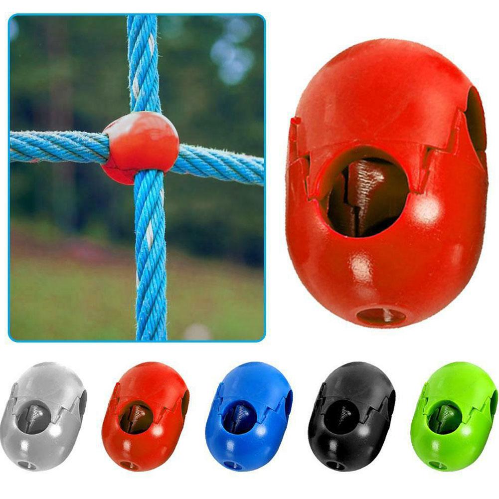 5Pcs Kids Climbing Rope Connectors Plastic Buckle Connector Outdoor Swing Accessories Climbing Rope Accessories