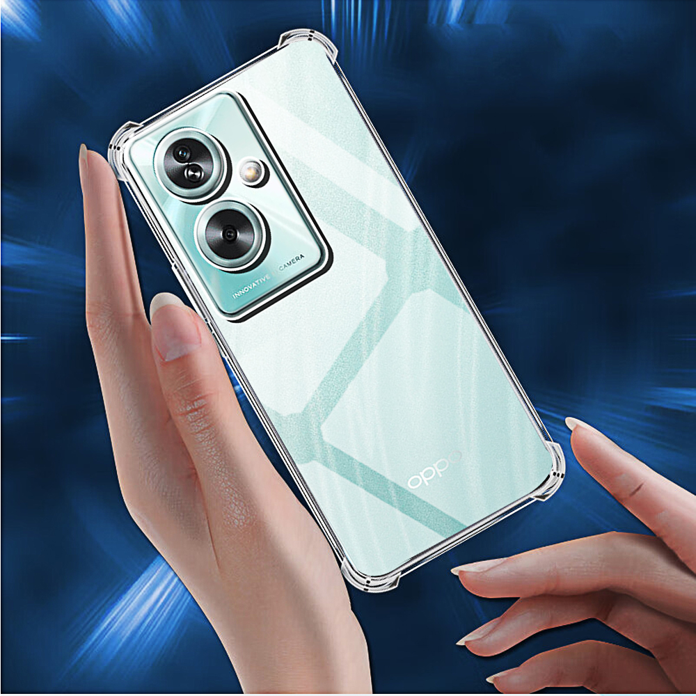 Coque de téléphone antichoc pour Oppo A79 A98 5G A78 A58 A38 A18 4G A53 A53s A52 A72 A17, coque arrière transparente en Silicone souple TPU