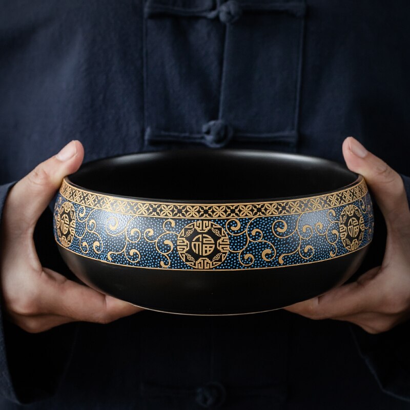 Extra Grote Thee Wassen Pen Wassen Water Kom Wassen Thee Kom Keramische Thee Set Accessoires Theeceremonie Huishoudelijke Hydrocultuur Bloempot