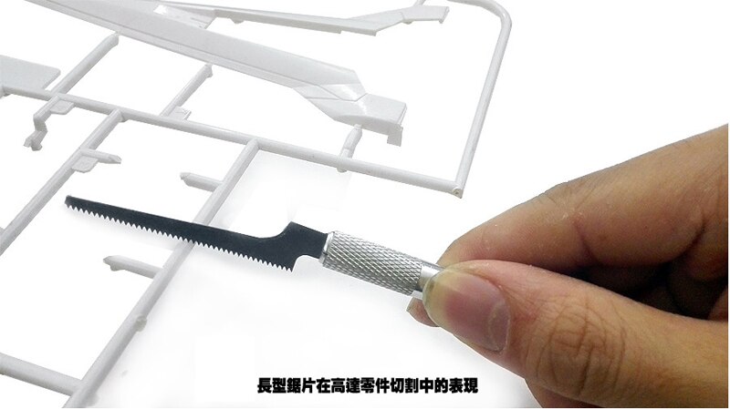 Model maken tool Staal model saw Mini handzaag Dunne blade Met 2 zaagbladen