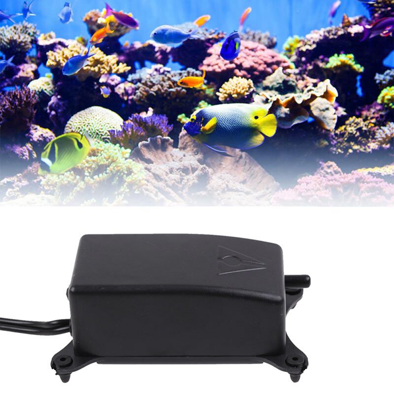 1.2L/Min Aquarium Luchtpomp Fish Tank Mini Air Compressor Zuurstof Pomp Aquarium Aquarium Zuurstof Pomp Ultra Low noise