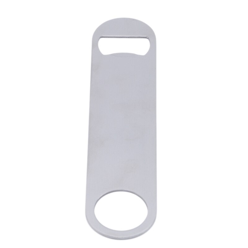 Stainless Steel Large Flat Speed Bottle Cap Opener Remover Bar Blade Multifunction Home Hotel Beer Bottle Opener