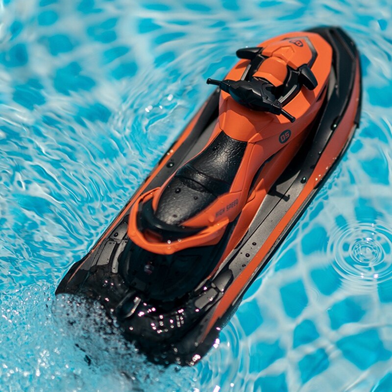 Barco de Control remoto, Motor de Control remoto, lancha eléctrica, juguete de agua, juguete de Control remoto para niños