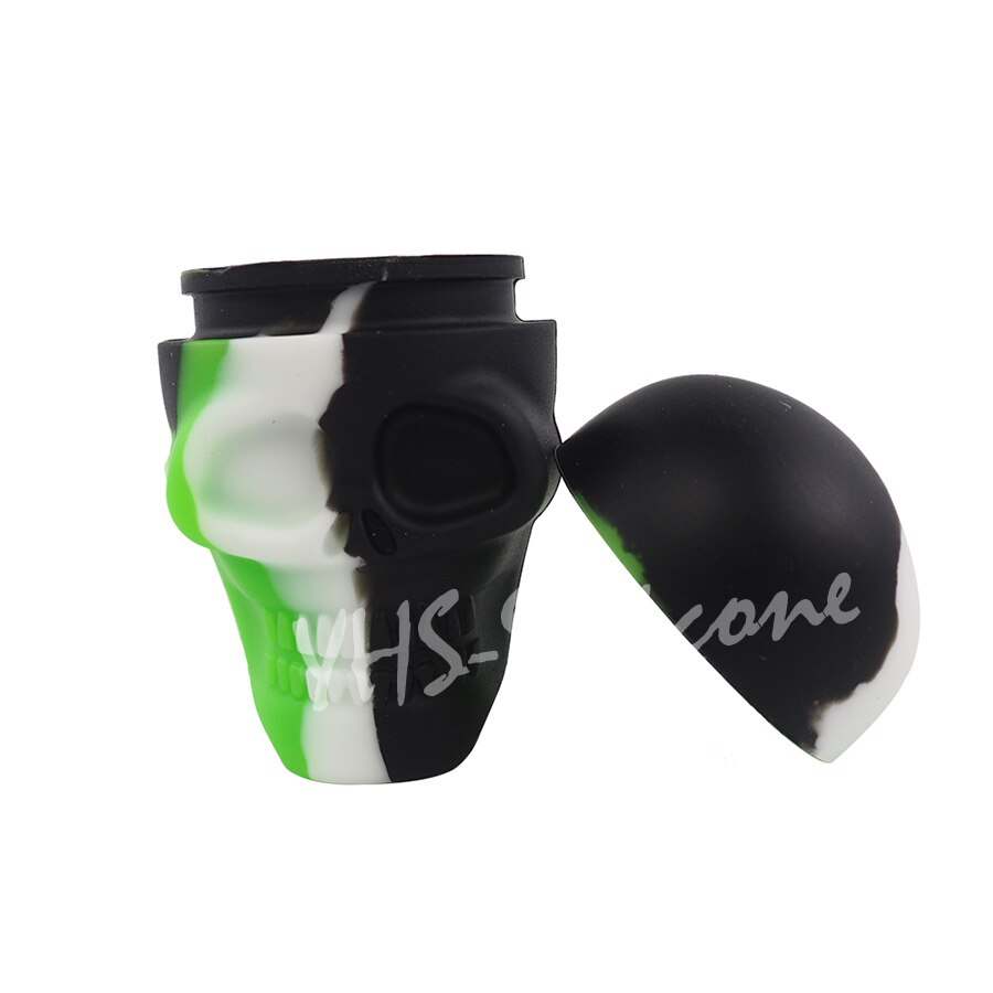 Pot de cire en Silicone pour Bho Dab, 15ml, concentré d'huile, pour crâne