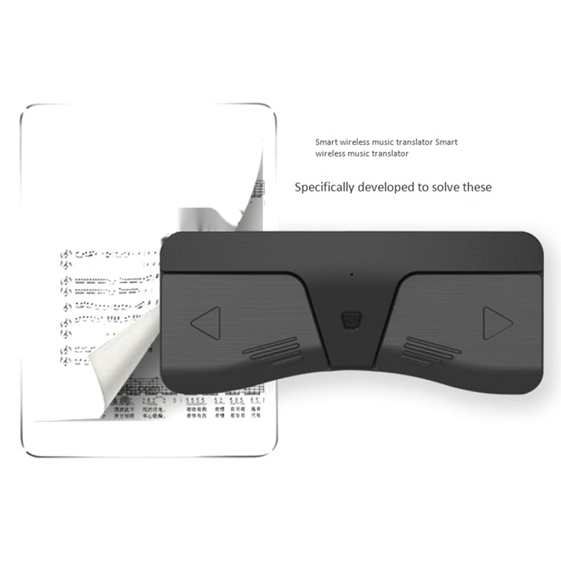 SOLO Bluetooth Foot Pedal Wireless Music Pedal for Guitar Violin Piano Music Sheet Flipping Musical Instrument