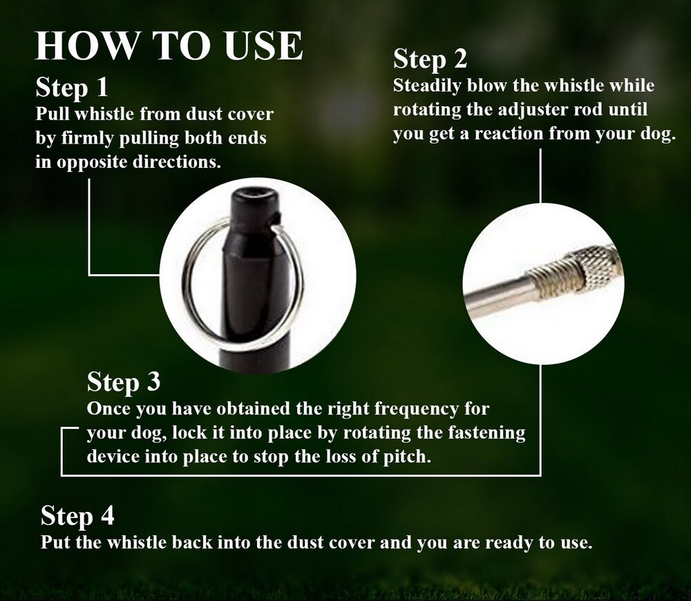 Pet Dog Ultrasonic Whistle Training Whistle Training tools Pet Training Supplies Without Belt CPAM