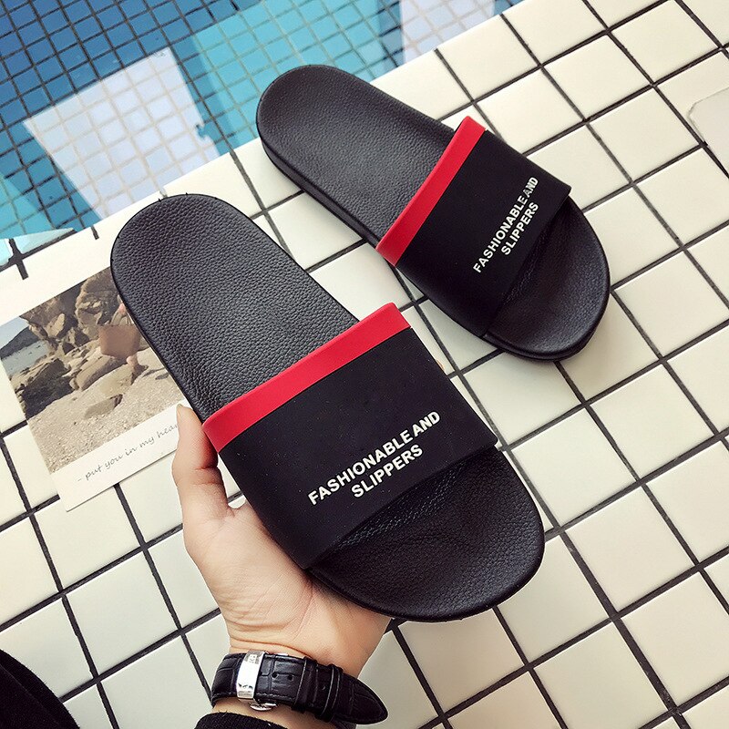 Zapatillas de hombre, sandalias chanclas baño zapatos planos de transpirables antideslizantes hombre Chanclas de Casa Casual Hombre