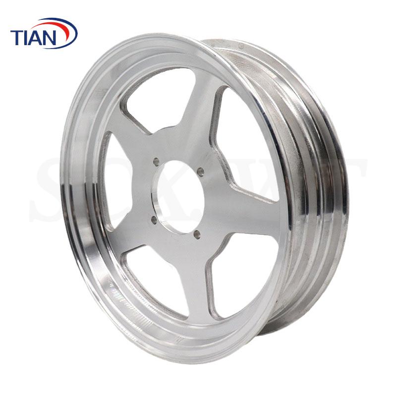 8/10/12 Inch Alloy Wheel Hub Aluminum 2.75-8 3.
00-8 2.75-10 3.00-10 3.50-10 4.00-10 4.50-12 for Monkey Bike Small Motorcycle