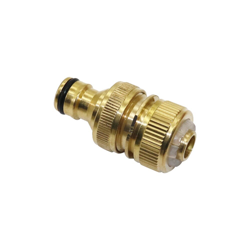 Brass 3/4" Female thread Quick Connectors and Hose Connectors with 3/4" male thread kit Garden irrigation Accessories 1 set